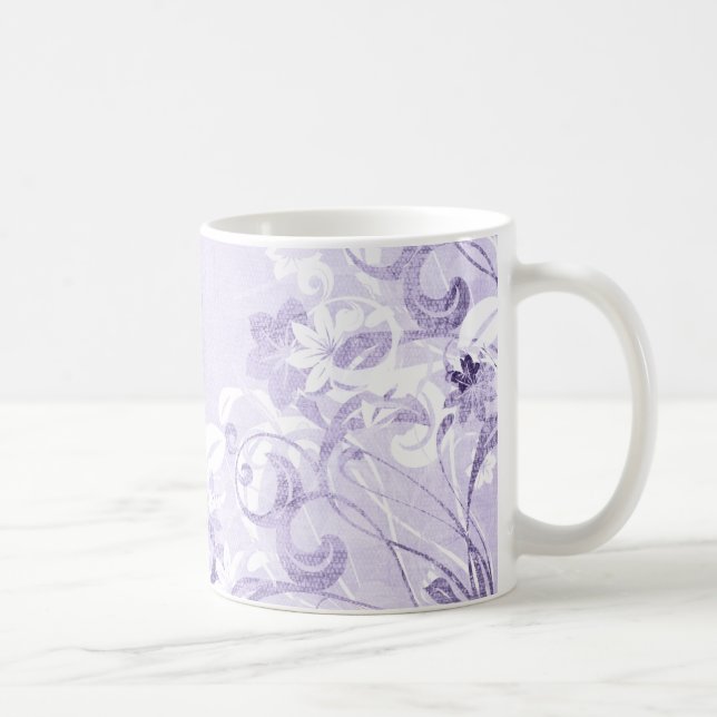 Taza De Café Jardín urbano Pastel Mug (Derecha)