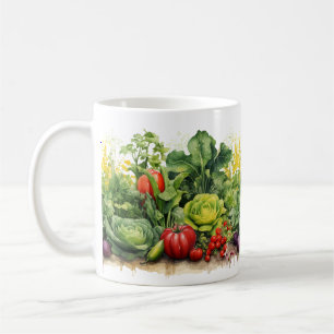 Taza De Café Jardín vegetal