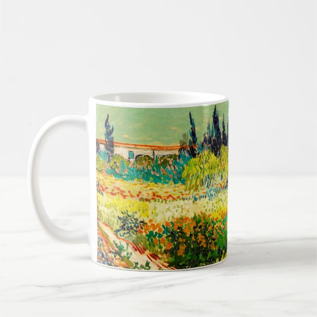 Taza De Café Jardín Vincent Van Gogh en Arles (Izquierda)