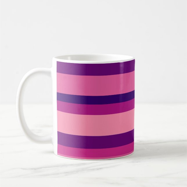 Taza De Café Jardín Violeta (Izquierda)