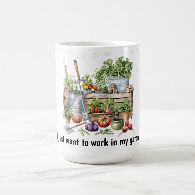 Taza De Café Jardinería (Centro)