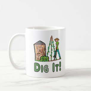 Taza De Café Jardinería de reparto
