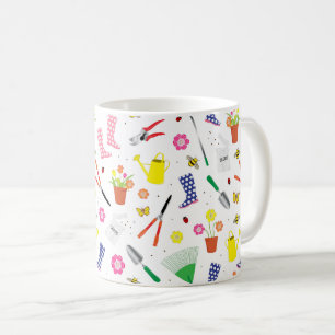Taza De Café Jardinería divertida de tenedor de asignaciones