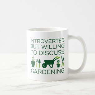 Taza De Café Jardinería introvertida