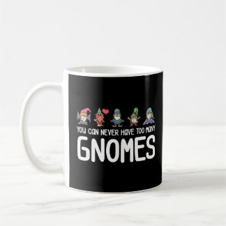 Taza De Café Jardinería muchos gnomos