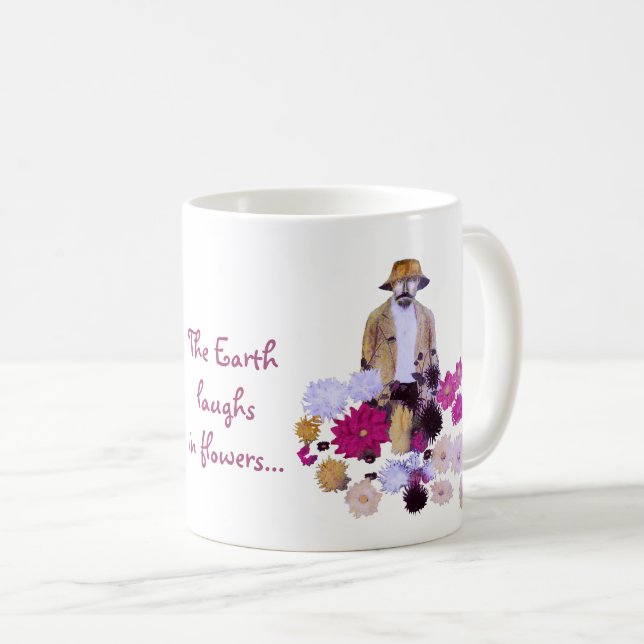 Taza De Café Jardinero de la dalia (Anverso derecho)