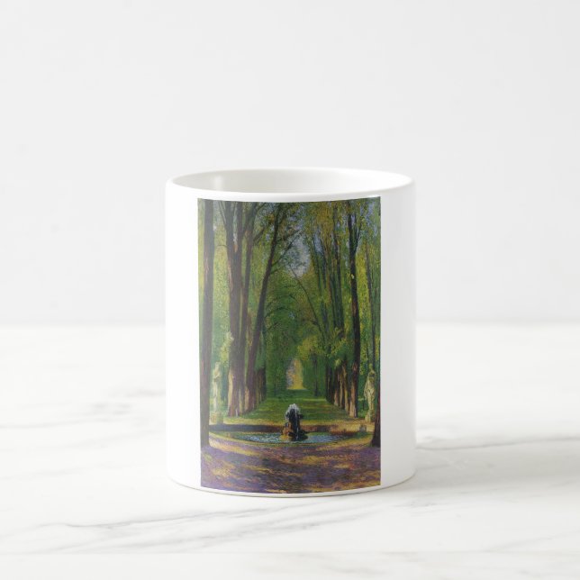 Taza De Café Jardines del Palacio de Versalles (Francia) (Centro)