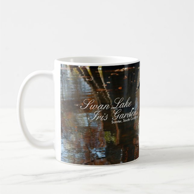 Taza De Café Jardines Swan Lake Iris (Izquierda)