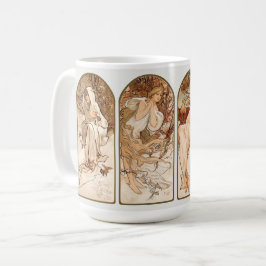 TAZA DE CAFÉ JARRA: ALPHONS MARIA MUCHA : LA TEMPORADA