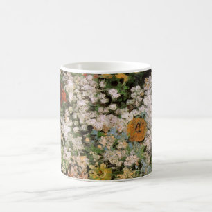 Taza De Café Jarrón con flores de Zinnia por Vincent van Gogh