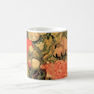Taza De Café Jarrón con malvas rosas de Vincent van Gogh