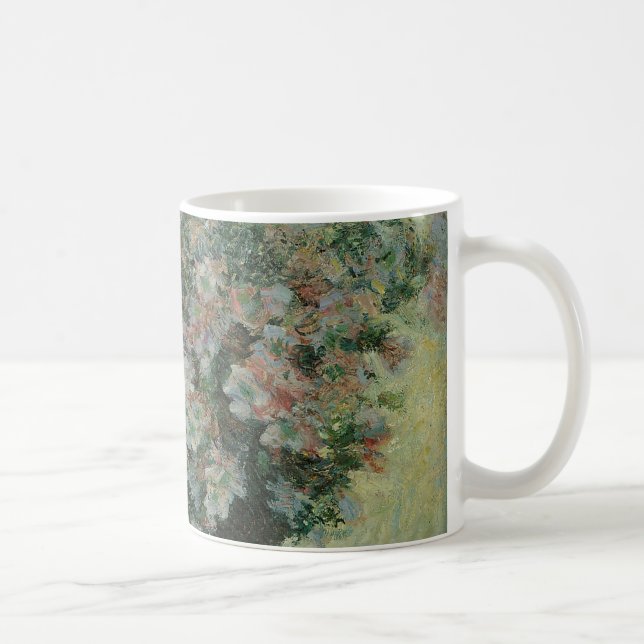Taza De Café Jarrón de Flores de Claude Monet (Derecha)