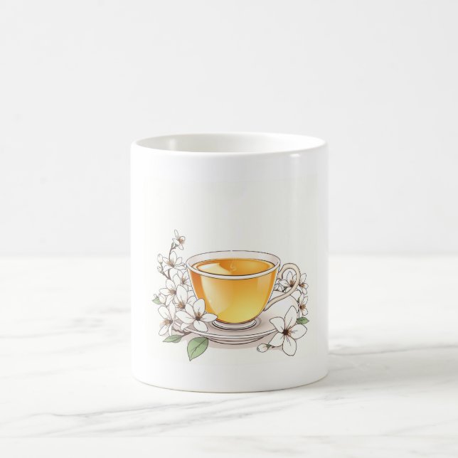 Taza De Café Jasmine Tea Serenity Mug (Centro)