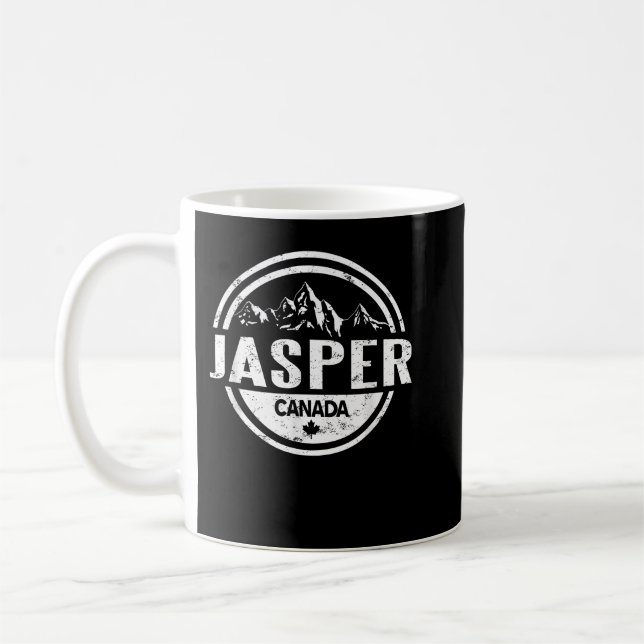 Taza De Café Jasper Alberta Canada (Izquierda)