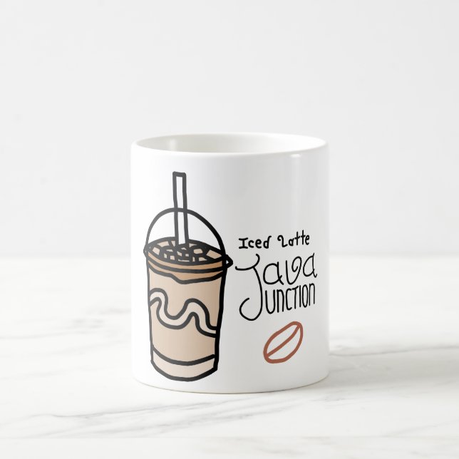 Taza De Café Java Junction Iced Latte Mug (Centro)