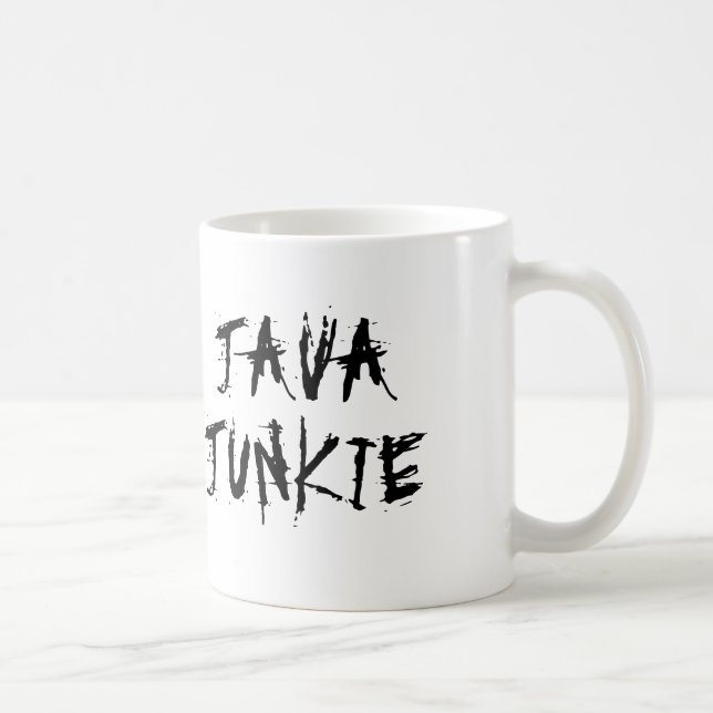 Taza De Café Java Junkie Coffee Mug (Derecha)