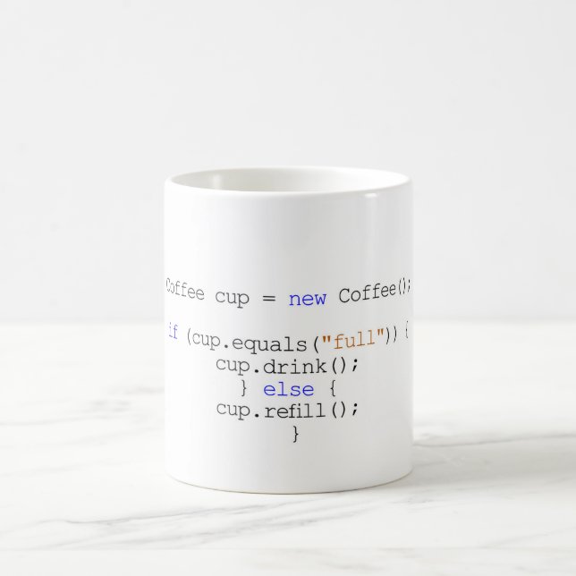 Taza De Café Java Mug (Centro)