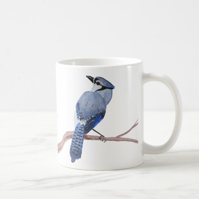 Taza De Café Jay azul (Derecha)