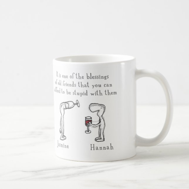 Taza De Café Jazmín y Hannah (Derecha)