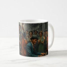 Taza De Café Jazz Celebration Street Vibe