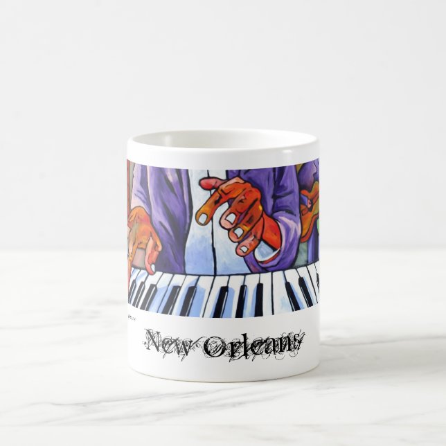 Taza De Café Jazz de New Orleans (Centro)