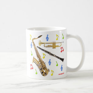 TAZA DE CAFÉ JAZZ JAMMIN, JAZZ JAMMIN