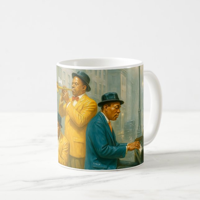 Taza De Café Jazz Legends Vibe (Anverso derecho)