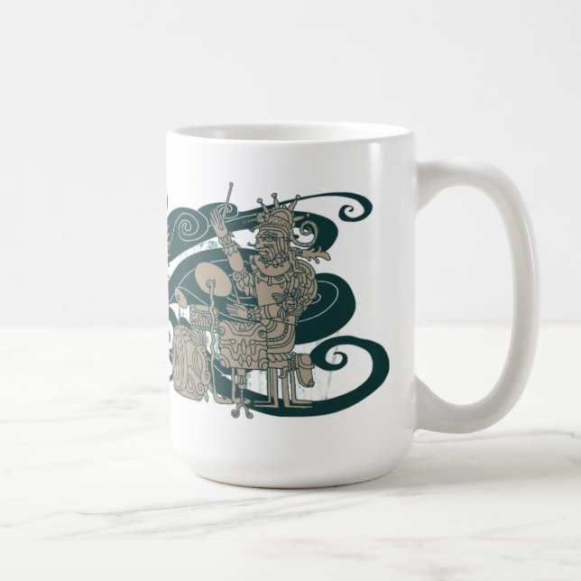 Taza De Café Jazztecs antiguo (Derecha)