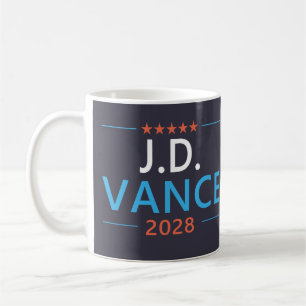 Taza De Café JD Vance 2028 Republicano Patriótico