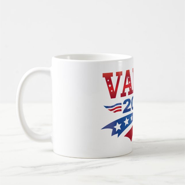 Taza De Café JD Vance President 2028 (Izquierda)