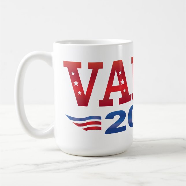Taza De Café JD Vance President 2028 (bs) (Izquierda)