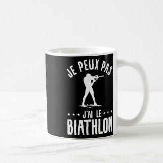 Taza De Café Je Peux Pas J'ai Le Biathlon Biathlete