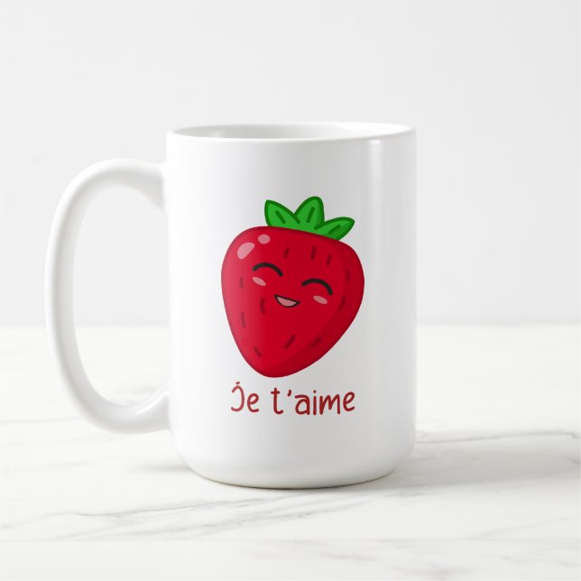 Taza De Café Je t'aime (Izquierda)