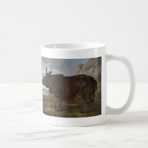 Taza De Café Jean-Baptiste Oudry: Clara el rinoceronte