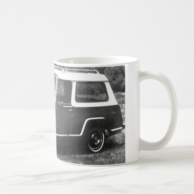 Taza De Café Jeep2, COMANDO 72-73 (Derecha)
