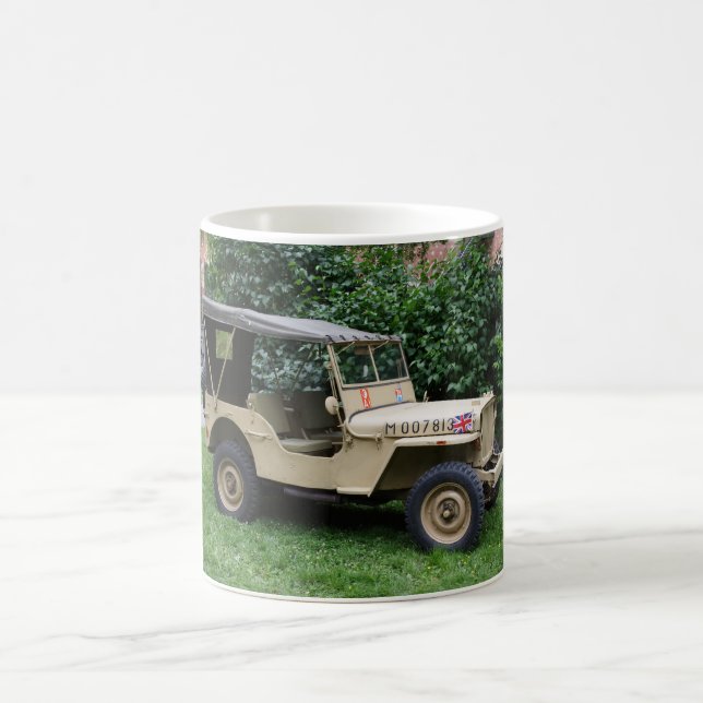 Taza De Café Jeep del MB de Willys (Centro)