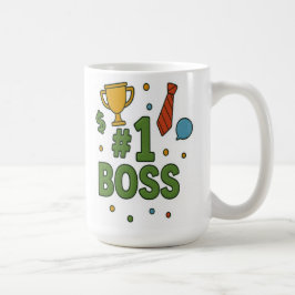 Taza De Café Jefe #1 - Apreciación divertida y audaz