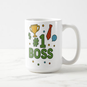 Taza De Café Jefe #1 - Apreciación divertida y audaz