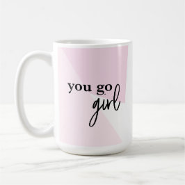 Taza De Café "Jefe Babe Power: 'Te vas Chica' Inspirador Mug"