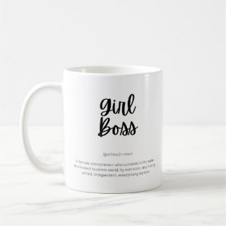 Taza De Café Jefe chica - Emprendedora femenina