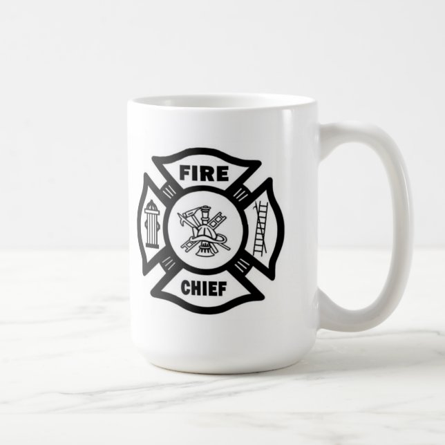 Taza De Café Jefe de bomberos   (Derecha)