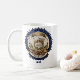 Taza De Café Jefe de Jardinería   Agua Británica de Patrimonio 