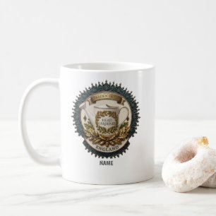 Taza De Café Jefe de Jardinería   Reloj de Herencia Británica P