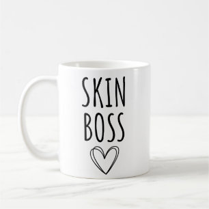 Taza De Café Jefe de Piel