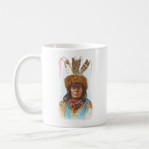 Taza De Café Jefe de Siux del Blackfoot: Maquinilla de afeitar
