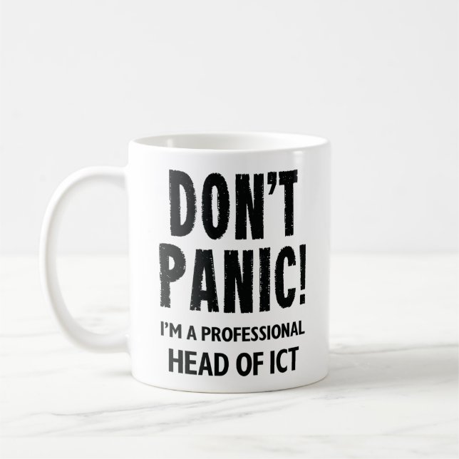 Taza De Café Jefe de TIC (Izquierda)