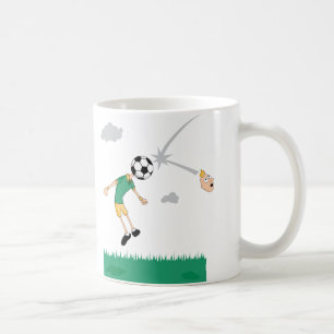 Taza De Café Jefe del balón de fútbol