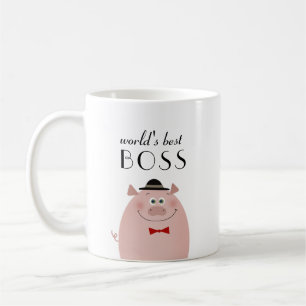 Taza De Café Jefe del Mundo Mejor Divertido