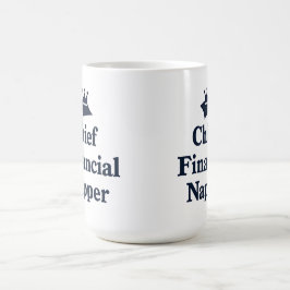 Taza De Café Jefe dormilón financiero