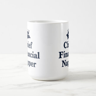 Taza De Café Jefe dormilón financiero 